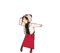 lain dancing gif